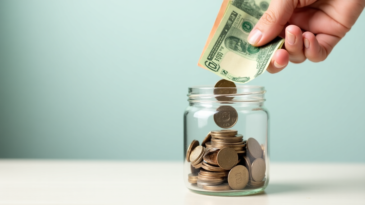 Saving Money Concept